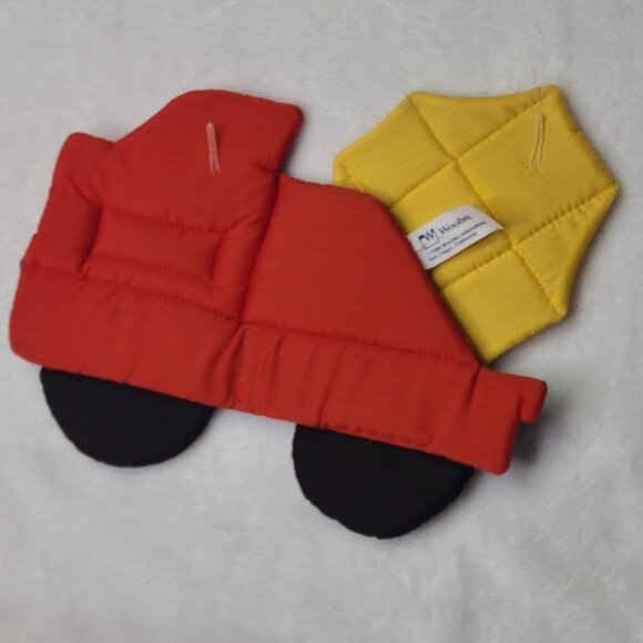 Vintage 1985 Wooltex Mimi Miller Plush Nursery Wall Art Airplane Dump Truck - Picture 8 of 10